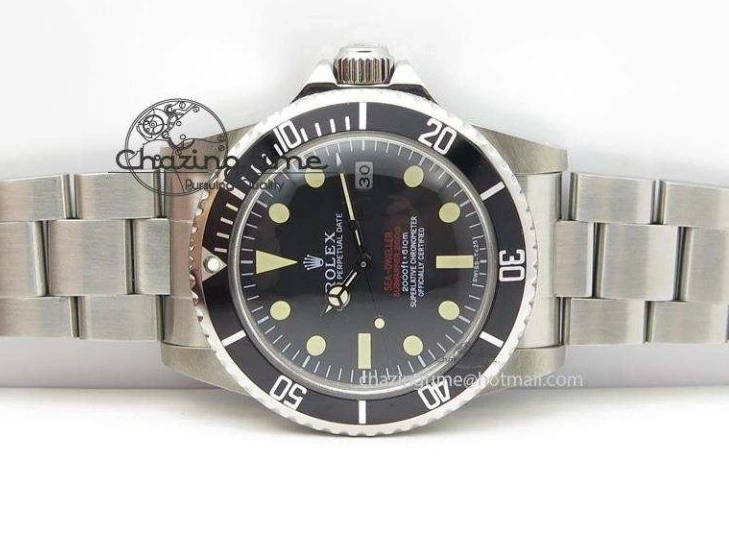 1217 SoftTouch Vintage Sea Dweller 1665 JKF Best Edition Double Red On Bracelet A 3980